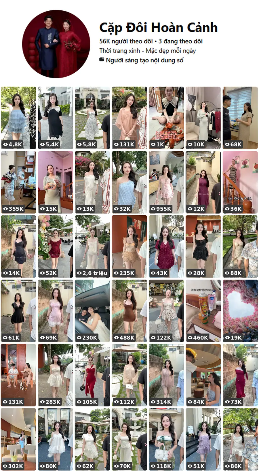 Ảnh kênh Cặp đôi hoàn cảnh